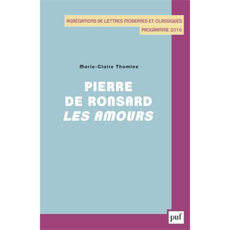 Pierre de Ronsard, Les Amours