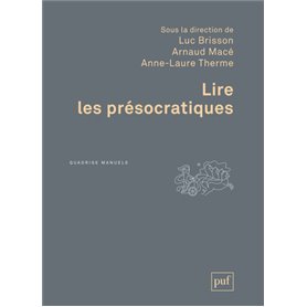 Lire les présocratiques