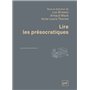 Lire les présocratiques