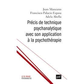 Précis de technique psychanalytique avec son application à la psychothérapie