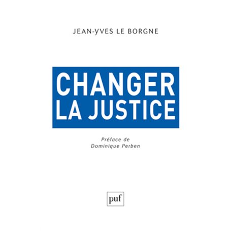 Changer la justice