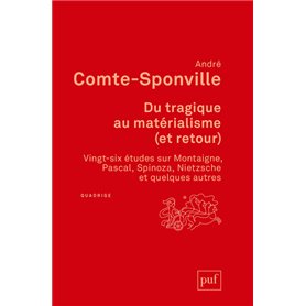 Du tragique au matérialisme (et retour)