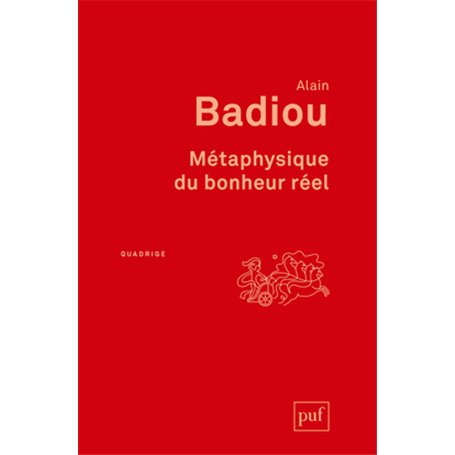 Métaphysique du bonheur réel