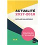 Actualité 2017-2018. Concours et examens