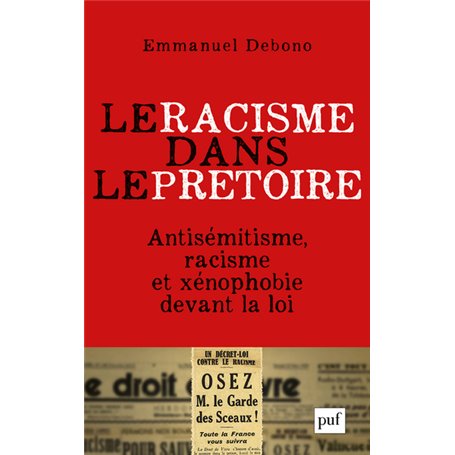 Le racisme dans le prétoire