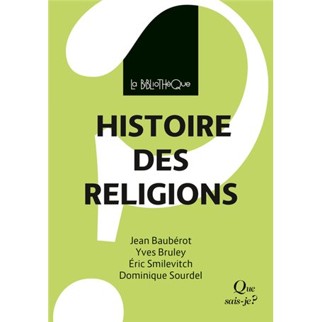 Histoire des religions