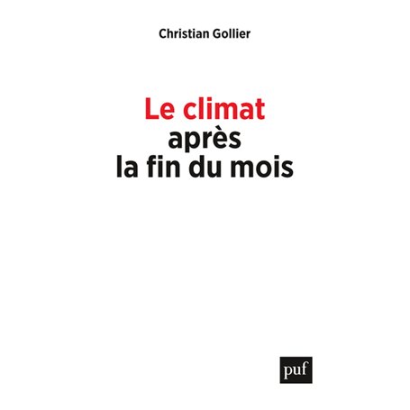 Le climat après la fin du mois