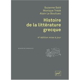 Histoire de la littérature grecque