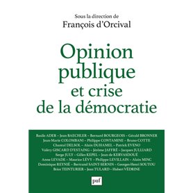 Opinion publique et crise de la démocratie