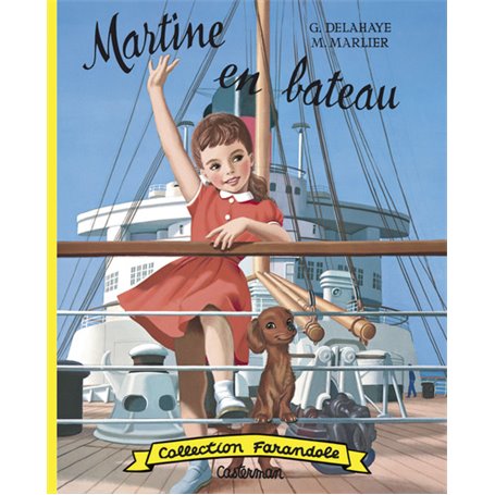 Martine fac-similé - Martine en bateau