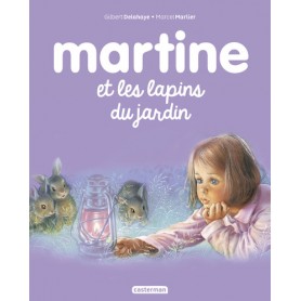 Martine et les lapins du jardin