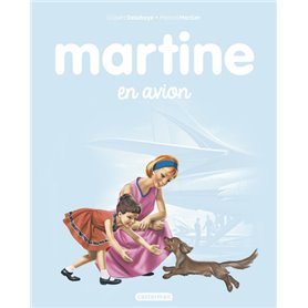 Martine en avion