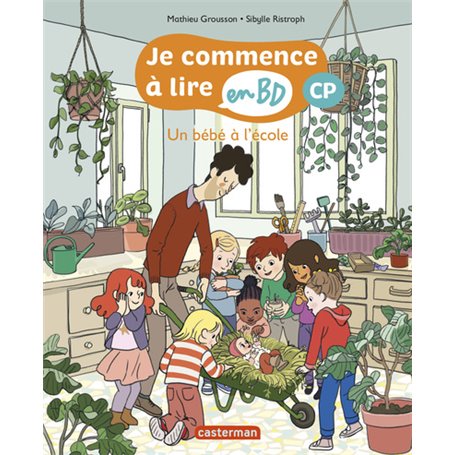 Un bébé à l'école