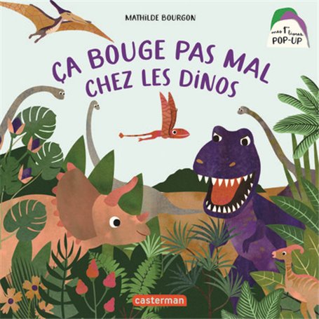 Mes 1ers livres Pop-Up - Ça bouge pas mal chez les dinos