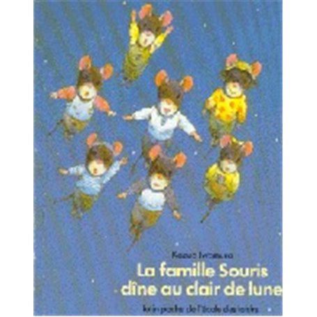 famille souris dine au clair de lune