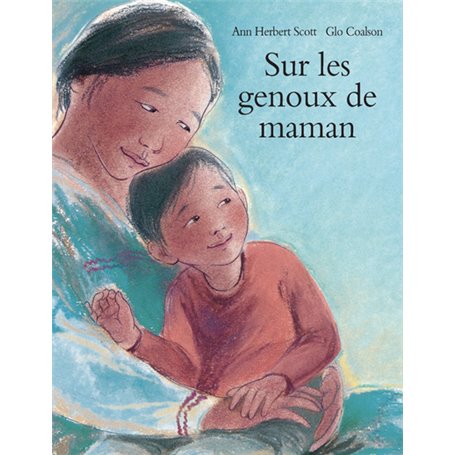 Sur les genoux de maman