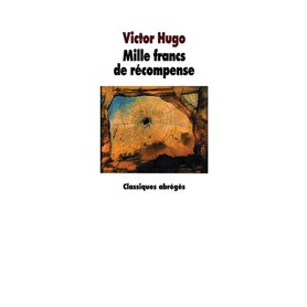 Mille francs de récompense