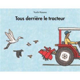 tous derriere le tracteur