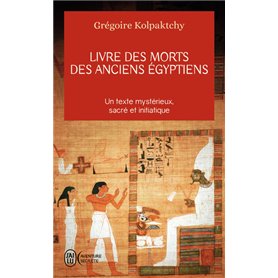 Livre des morts des anciens Égyptiens