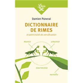 Dictionnaire de rimes et petit traité de versification