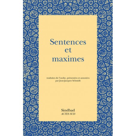 Sentences et maximes