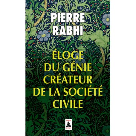 Éloge du génie créateur de la société civile