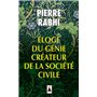 Éloge du génie créateur de la société civile