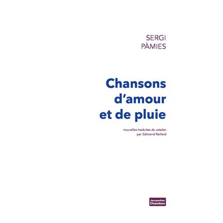 Chansons d'amour et de pluie