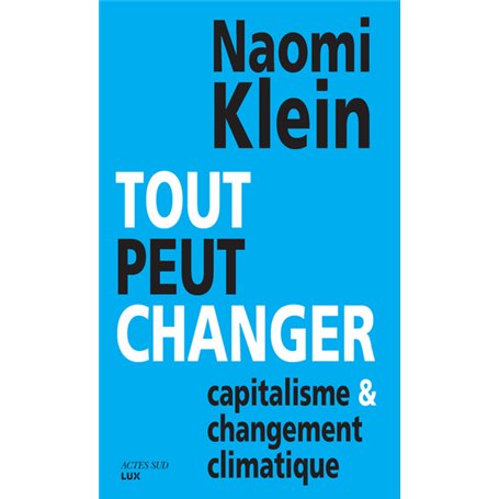 Tout peut changer