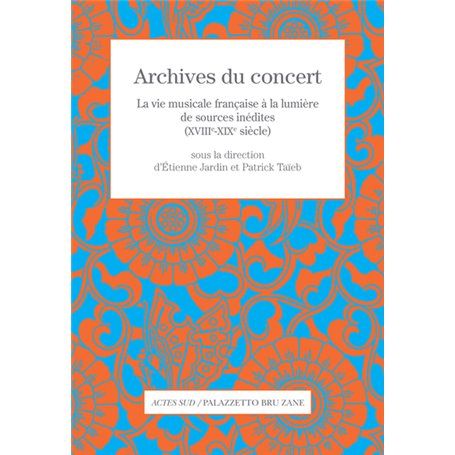 Archives du concert