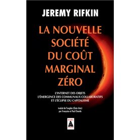 La Nouvelle Société du coût marginal zéro