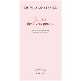 Le livre des livres perdus