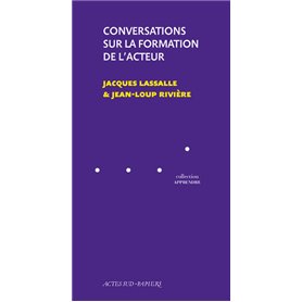 Conversations sur la formation de l'acteur