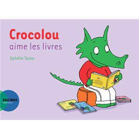 Crocolou aime les livres