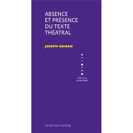 Absence et présence du texte théâtral