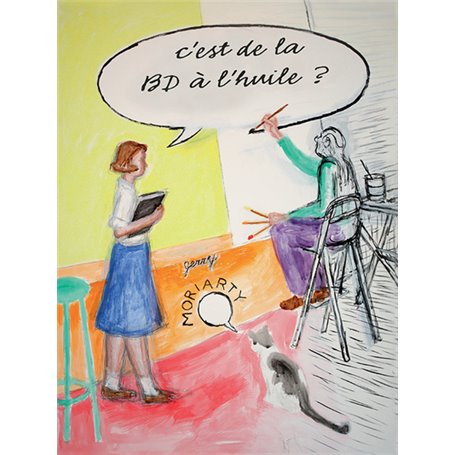 C'est de la BD à l'huile ?