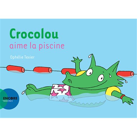 Crocolou aime la piscine