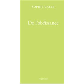 De l'obéissance (Livre I)