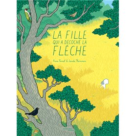 La fille qui a décoché la flèche