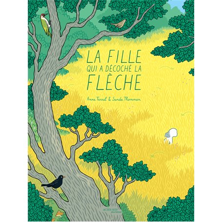 La fille qui a décoché la flèche