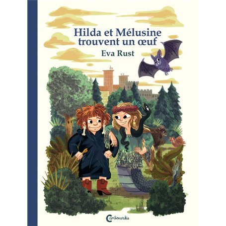 Hilda et Mélusine trouvent un oeuf