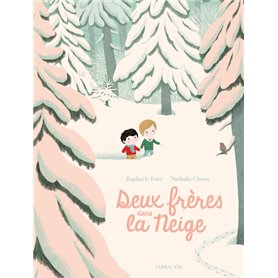 Deux frères dans la neige