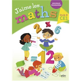 J'aime les maths CE1 - Fichier élève 2017