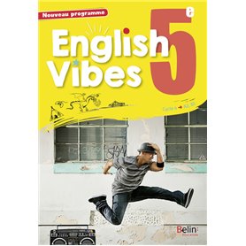 English Vibes, manuel d'anglais LV1 5è livre de l'élève