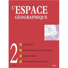 L'Espace géographique 2017-2