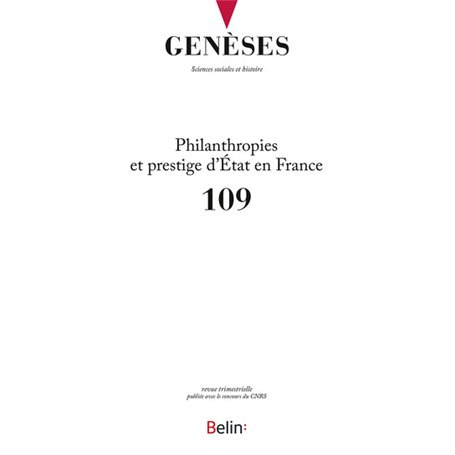 Genèses n°109