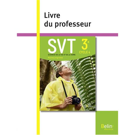 SVT 3e livre du professeur