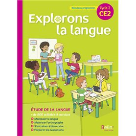 Explorons la langue CE2 - Manuel