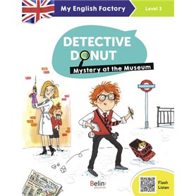 My English Factory - Detective Donut 1. Mystery at the Museum (Level 3)