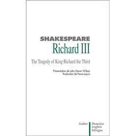 RICHARD III, BILINGUE ANGLAIS-FRANCAIS